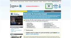 Desktop Screenshot of cornelia-carpet.com